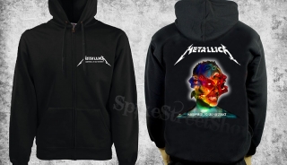 METALLICA - Hardwired...To Self-Destruct - čierna pánska mikina na zips