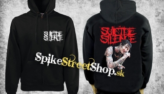 SUICIDE SILENCE - Leader - čierna pánska mikina na zips