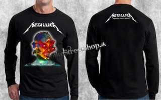 METALLICA - Hardwired...To Self-Destruct - čierne pánske tričko s dlhými rukávmi