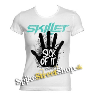 SKILLET - Sick Of It - biele dámske tričko