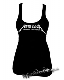 METALLICA - Hardwired...To Self-Destruct - Ladies Vest Top