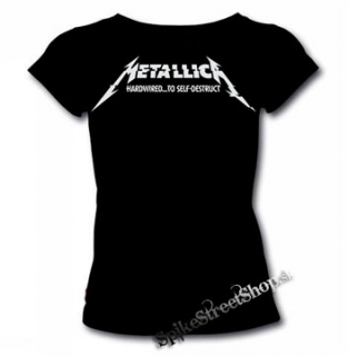 METALLICA - Hardwired...To Self-Destruct - čierne dámske tričko