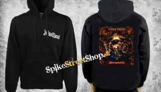 JUDAS PRIEST - Nostradamus - čierna pánska mikina na zips