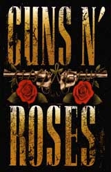 Fotonášivka GUNS N ROSES - Pištole a ružičky