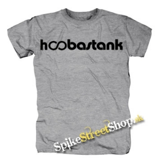 HOOBASTANK - Logo - sivé pánske tričko