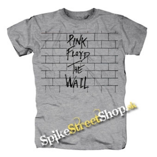 PINK FLOYD - The Wall - sivé pánske tričko