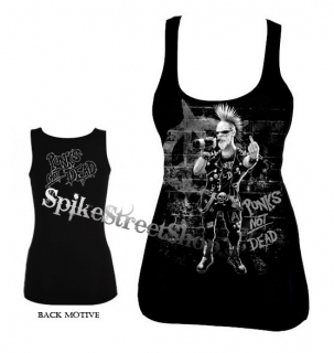 OLD PUNKS NEVER DIE - Ladies Vest Top