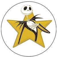 JACK SKELLINGTON so žltou hviezdou - odznak