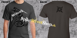 METALLICA - Snake - šedé pánske tričko
