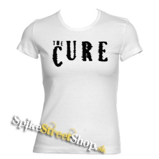 THE CURE - Logo - biele dámske tričko