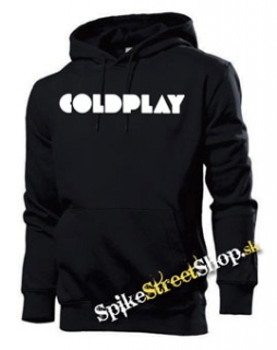 COLDPLAY - Logo - čierna pánska mikina