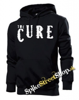 THE CURE - Logo - čierna pánska mikina