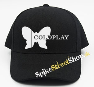 COLDPLAY - Butterfly Logo - čierna šiltovka (-30%=AKCIA)