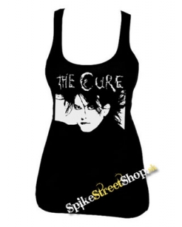 THE CURE - Robert Smith Nosferatu Portrait - Ladies Vest Top