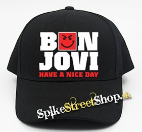 BON JOVI - Have A Nice Day - čierna šiltovka (-30%=AKCIA)