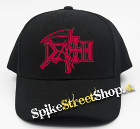 DEATH - Logo - čierna šiltovka (-30%=AKCIA)