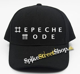 DEPECHE MODE - Logo - čierna šiltovka (-30%=AKCIA)