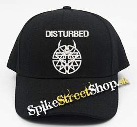 DISTURBED - Logo - čierna šiltovka (-30%=AKCIA)