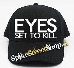EYES SET TO KILL - Logo - čierna šiltovka (-30%=AKCIA)