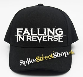 FALLING IN REVERSE - Logo - čierna šiltovka (-30%=AKCIA)