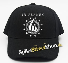 IN FLAMES - Sign - čierna šiltovka (-30%=AKCIA)