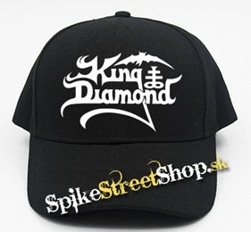 KING DIAMOND - Logo - čierna šiltovka (-30%=AKCIA)