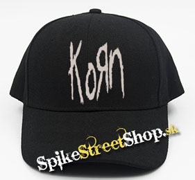 KORN - Logo - čierna šiltovka (-30%=AKCIA)
