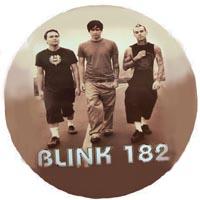 BLINK 182 - kapela ČB II - odznak