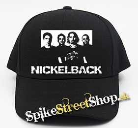 NICKELBACK - Logo & Band - čierna šiltovka (-30%=AKCIA)