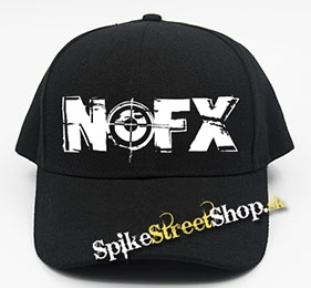 NOFX - Logo - čierna šiltovka (-30%=AKCIA)