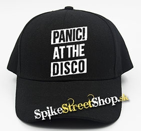PANIC AT THE DISCO - Logo - čierna šiltovka (-30%=AKCIA)