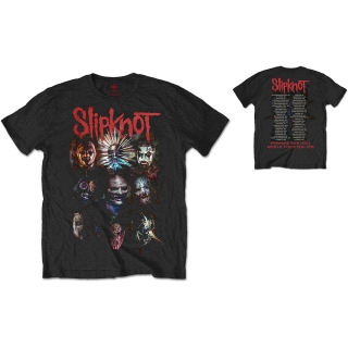 SLIPKNOT - Prepare for Hell 2014-2015 Tour - čierne pánske tričko