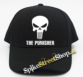 PUNISHER - Logo - čierna šiltovka (-30%=AKCIA)