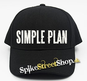 SIMPLE PLAN - Logo - čierna šiltovka (-30%=AKCIA)