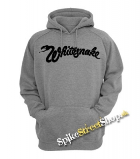 WHITESNAKE - Logo - šedá pánska mikina