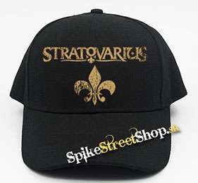 STRATOVARIUS - Gold Logo - čierna šiltovka (-30%=AKCIA)