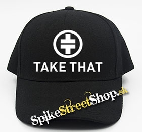 TAKE THAT - Logo - čierna šiltovka (-30%=AKCIA)
