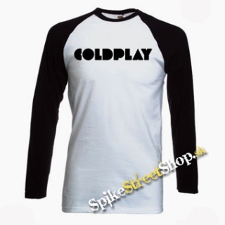 COLDPLAY - Logo - pánske tričko s dlhými rukávmi