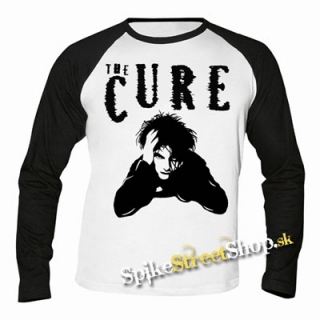 THE CURE - Robert Smith Portrait - pánske tričko s dlhými rukávmi