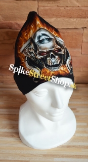 HARLEY SKULL Beanie - zimná čiapka