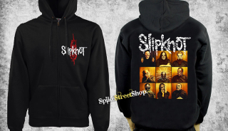 SLIPKNOT - Portraits - čierna pánska mikina na zips