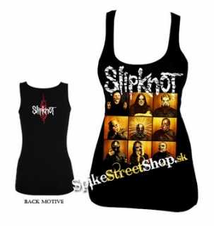 SLIPKNOT - Portraits - Ladies Vest Top