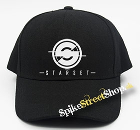 STARSET - Logo - čierna šiltovka (-30%=AKCIA)