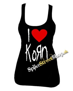 I LOVE KORN - Ladies Vest Top