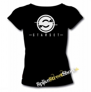 STARSET - Logo - čierne dámske tričko