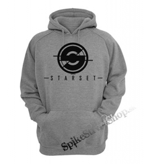 STARSET - Logo - šedá pánska mikina