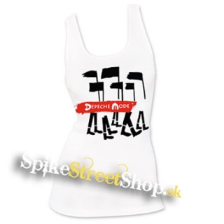 DEPECHE MODE - Spirit Cover - Ladies Vest Top - biele