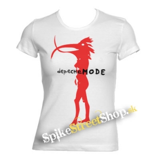 DEPECHE MODE - Walking In My Shoes - biele dámske tričko