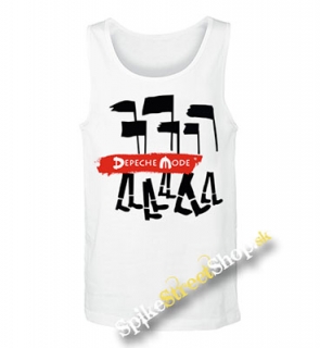 DEPECHE MODE - Spirit Cover - Mens Vest Tank Top - biele