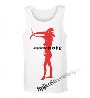 DEPECHE MODE - Walking In My Shoes - Mens Vest Tank Top - biele